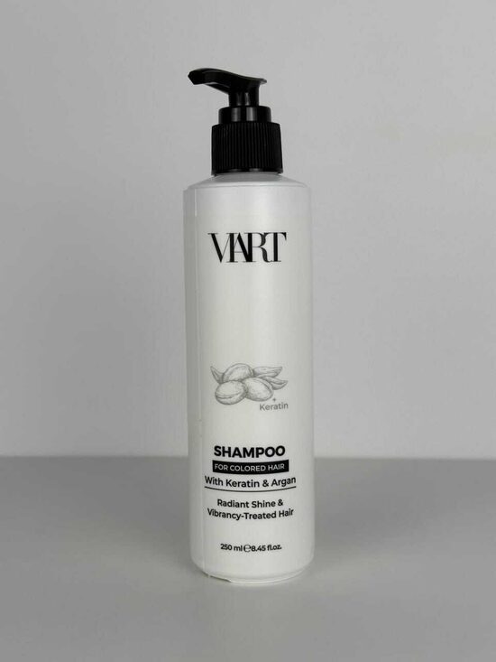 Šampūns krāsotiem matiem ar keratīnu un argāna eļļu, 250 ml